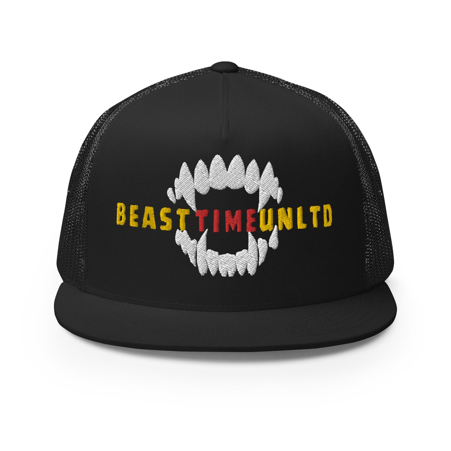 Beast Time UNLTD Mesh Snapback w/White Teeth