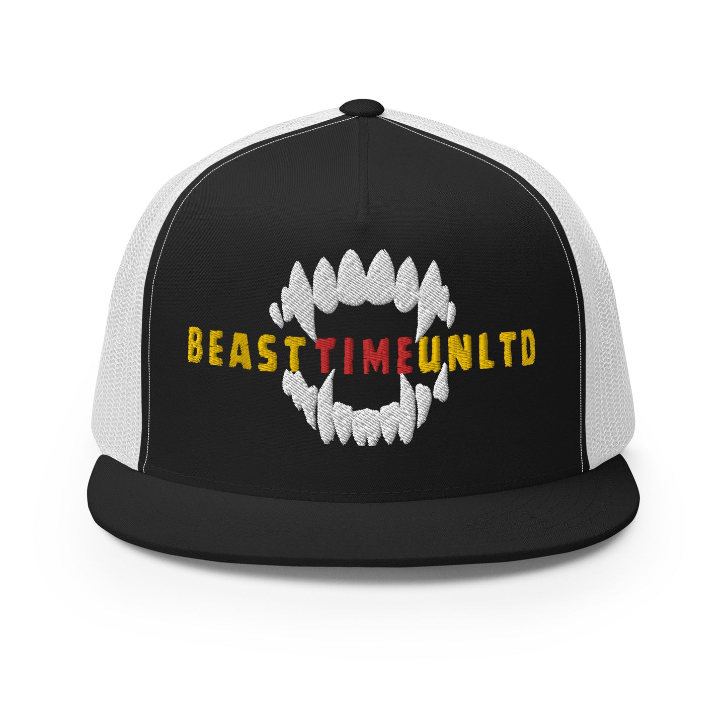 Beast Time UNLTD Mesh Snapback w/White Teeth